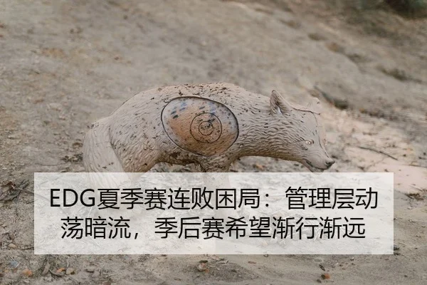 EDG夏季赛连败困局：管理层动荡暗流，季后赛希望渐行渐远